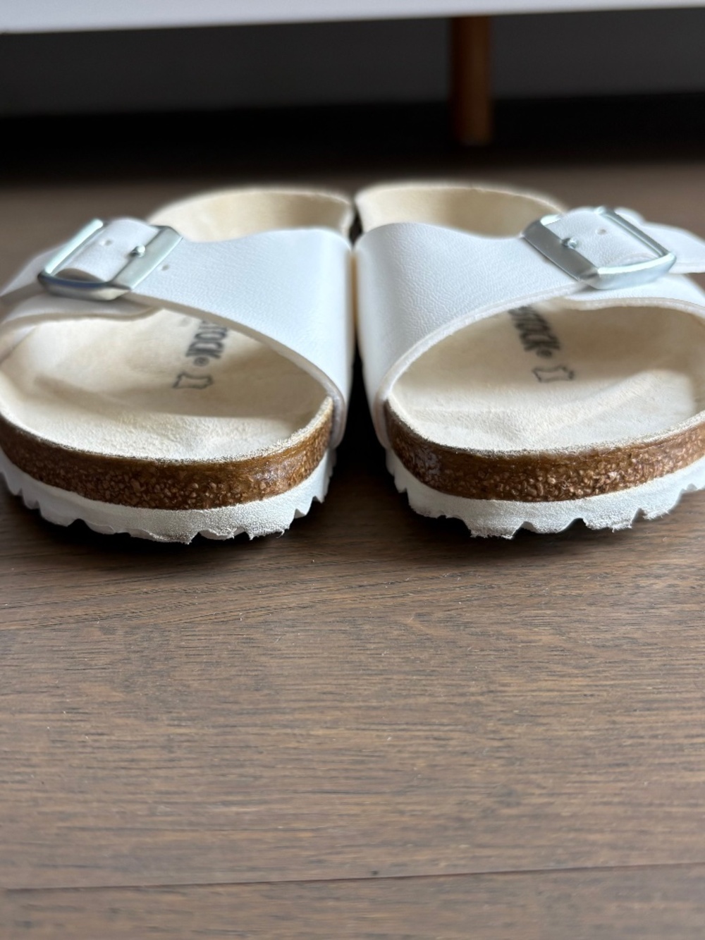 Birkenstock Madrid White Slide Size EU 35 - Picture 6 of 16